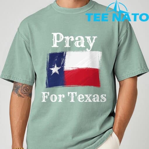 Pray For Texas Christians Shirt - Image 3