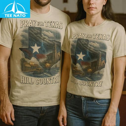 Pray For Texas Hill Country Shirt - Image 3