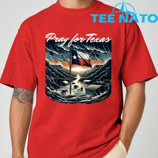 Pray For Texas Hill Country Stronger Shirt - Image 3