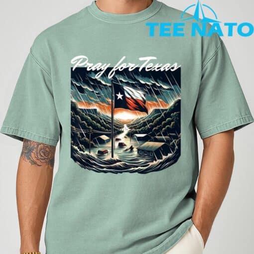 Pray For Texas Hill Country Stronger Shirt - Image 9