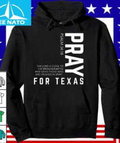 Pray For Texas Psalm 3418 Religious Graphic Shirt4