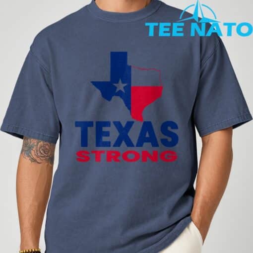Pray For Texas Texas Stronger T-Shirt - Image 6