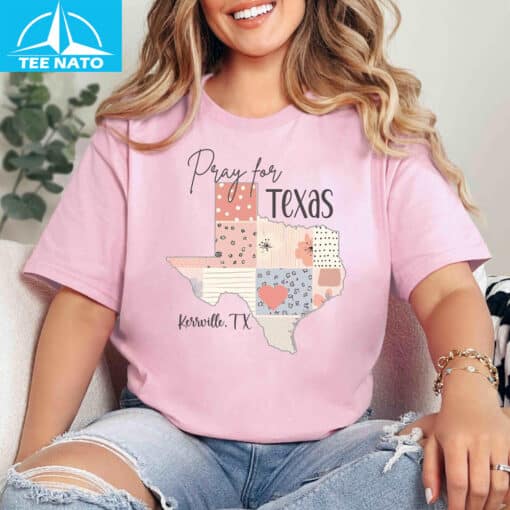 Pray for Kerrville Texas Shirt - Image 5