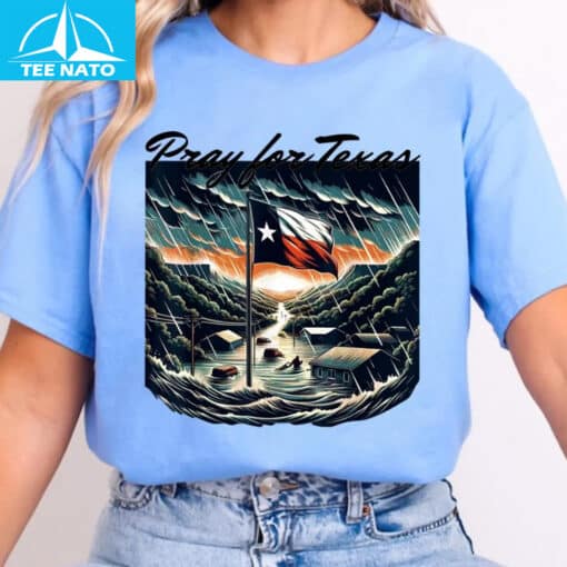 Pray for Texas Camp Mystic Flood Support Shirt - Image 4