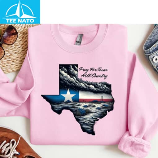 Pray for Texas Flood Relief Shirt - Image 2