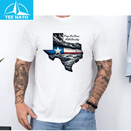 Pray for Texas Flood Relief Shirt - Image 3