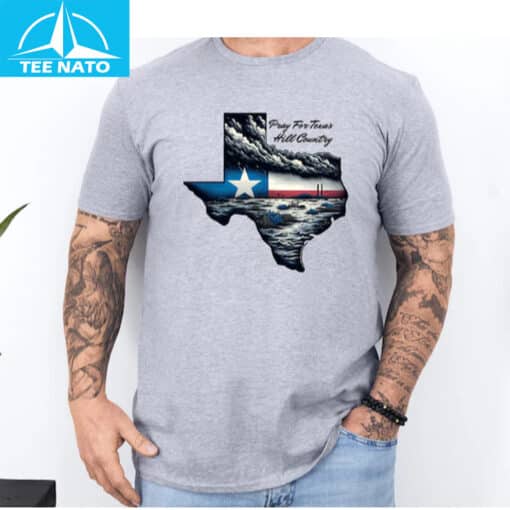 Pray for Texas Flood Relief Shirt - Image 4