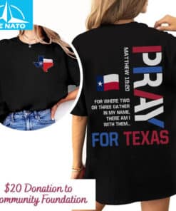 Pray for Texas Hill Country Shirt