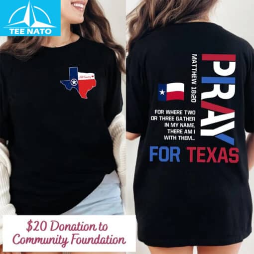 Pray for Texas Hill Country Shirt - Image 3