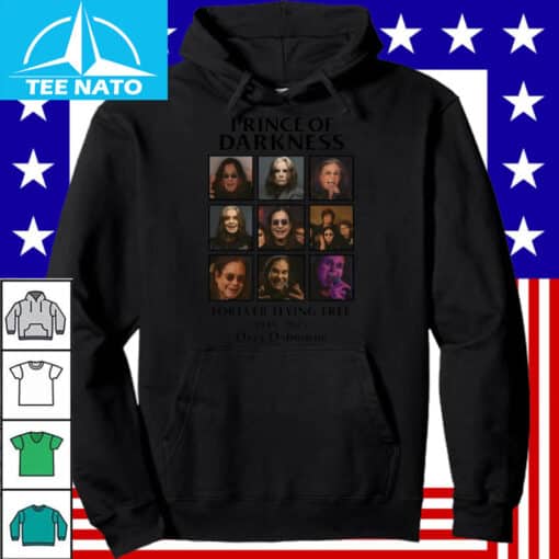 Prince of Darkness Forever Flying Free 1948-2025 Ozzy Osbourne Shirt - Image 5