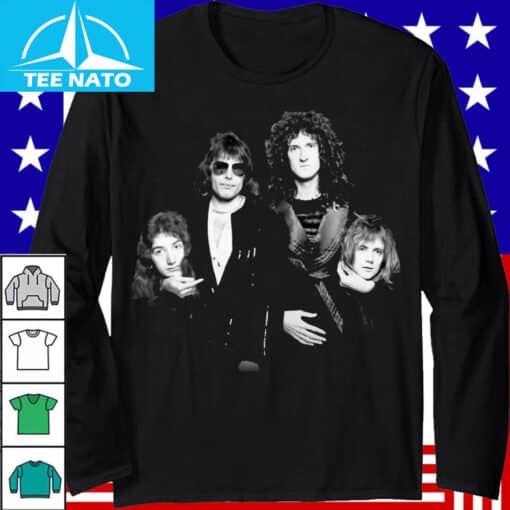 Queen Band Classic Portrait Rock Music Shirt - Image 3