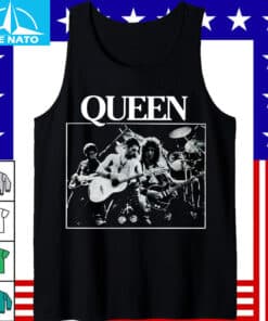 Queen Band Live Performance Rock Music Shirt4