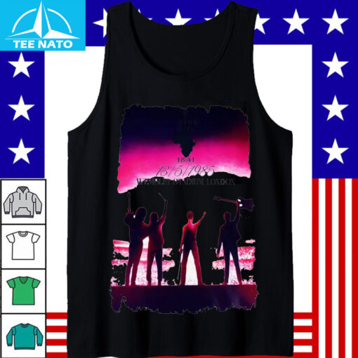 Queen Live Aid 1985 Wembley Stadium Concert Shirt - Image 4