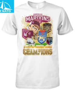 Queensland Maroons State of Origin 2025 Champions Fan Shirt2