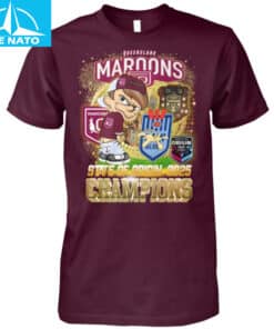Queensland Maroons State of Origin 2025 Champions Fan Shirt3