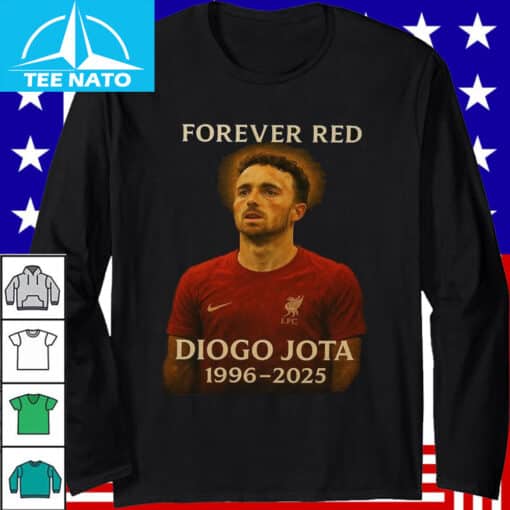 R.I.P Diogo Jota Shirt Forever Red - Image 3