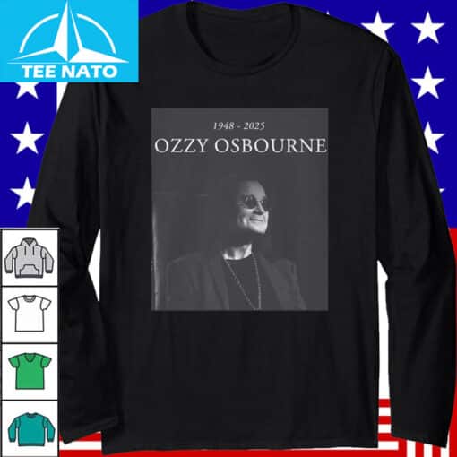 R.I.P Ozzy Osbourne The Prince of Darkness Shirt - Image 4