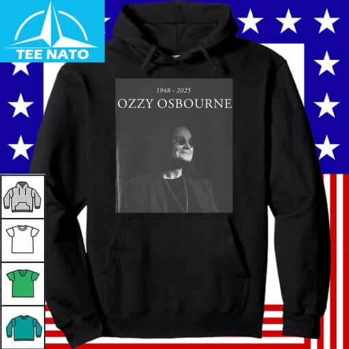 R.I.P Ozzy Osbourne The Prince of Darkness Shirt - Image 5