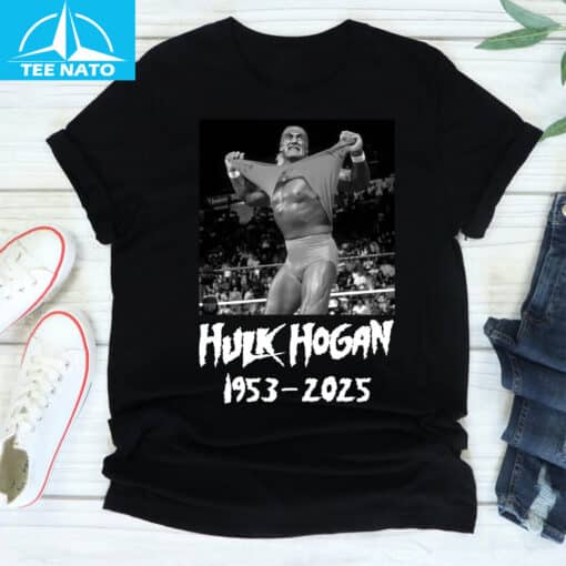 RIP Hulk Hogan 1953-2025 Shirt - Image 3