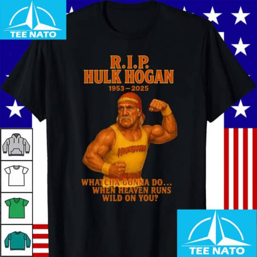 RIP Hulk Hogan 1953-2025 Tribute Shirt