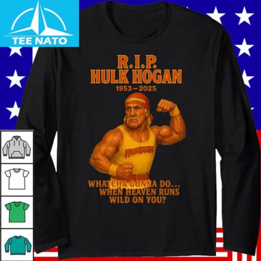 RIP Hulk Hogan 1953-2025 Tribute Shirt - Image 3