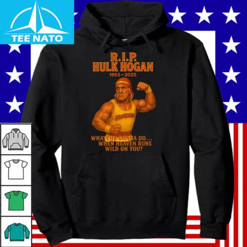 RIP Hulk Hogan 1953-2025 Tribute Shirt - Image 4