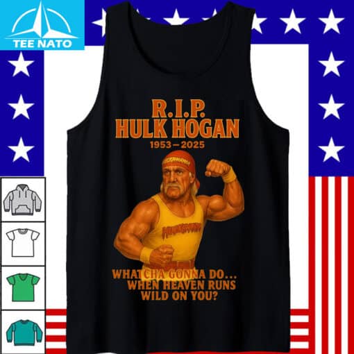 RIP Hulk Hogan 1953-2025 Tribute Shirt - Image 5
