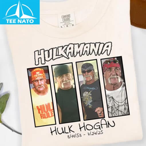 RIP Hulk Hogan 90s Wrestling Shirt - Image 2