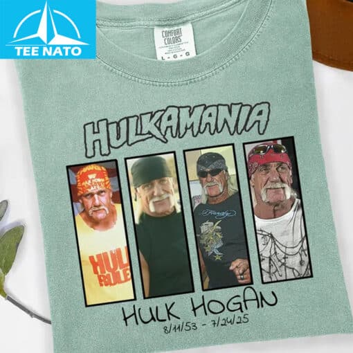 RIP Hulk Hogan 90s Wrestling Shirt - Image 4