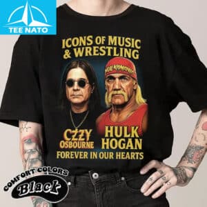 RIP Hulk Hogan Ozzy Retro Shirt2