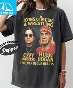 RIP Hulk Hogan Ozzy Retro Shirt3