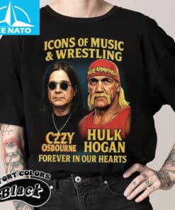 RIP Hulk Hogan Ozzy Retro Shirt4 1