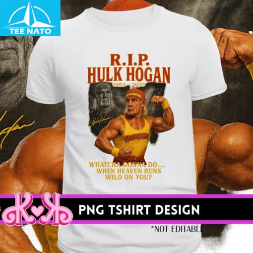 RIP Hulk Hogan Vintage Shirt - Image 3