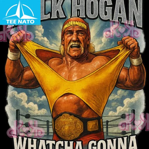RIP Hulk Hogan Whatcha Gonna Do Brother Shirt - Image 3