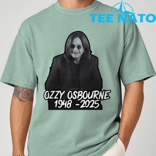 RIP OZZY OSBOURNE Shirt - Image 8