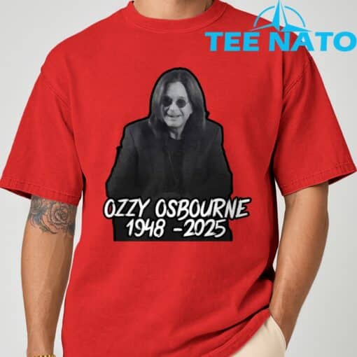 RIP OZZY OSBOURNE Shirt - Image 10