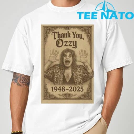RIP Ozzy Osbourne-1948-2025 T-Shirt - Image 3