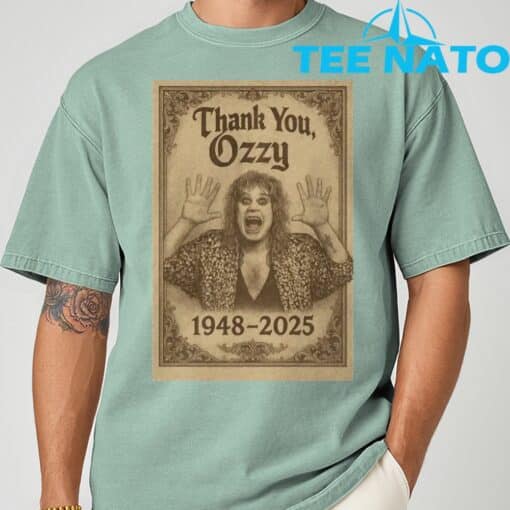 RIP Ozzy Osbourne-1948-2025 T-Shirt - Image 4