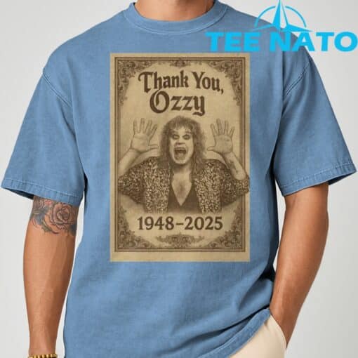 RIP Ozzy Osbourne-1948-2025 T-Shirt - Image 5