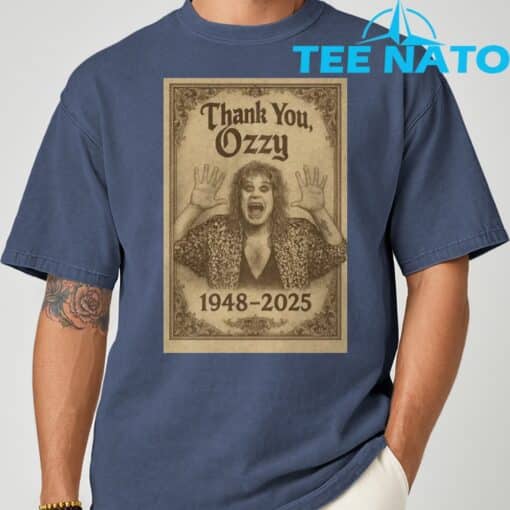 RIP Ozzy Osbourne-1948-2025 T-Shirt - Image 6