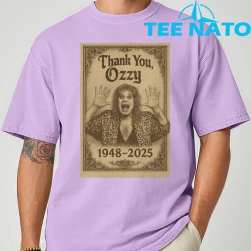 RIP Ozzy Osbourne-1948-2025 T-Shirt - Image 7