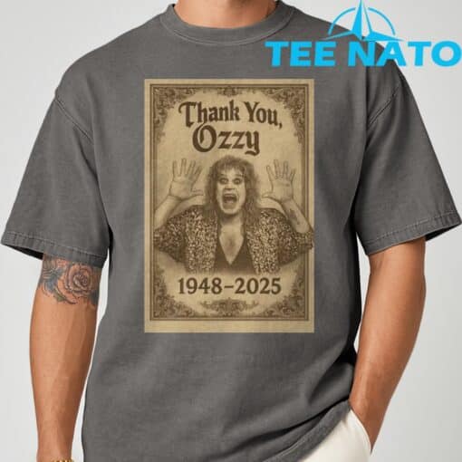 RIP Ozzy Osbourne-1948-2025 T-Shirt - Image 8