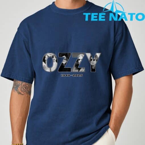 RIP Ozzy Osbourne 1948-2025 T-Shirt - Image 9