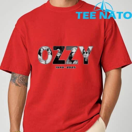 RIP Ozzy Osbourne 1948-2025 T-Shirt - Image 10