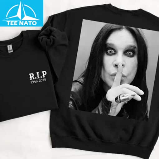 RIP Ozzy Osbourne 1948-2025 Vintage Shirt - Image 2