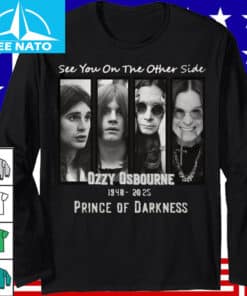 RIP Ozzy Osbourne The Prince of Darkness Shirt3