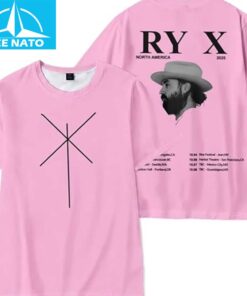 RY X Tour 2025 T Shirt2