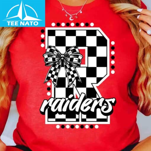 Raiders Coquette Bow Shirt - Image 3