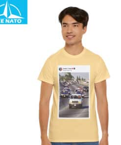 Real Trump and Vance Chasing Down Obama In Police Cars Shirt5