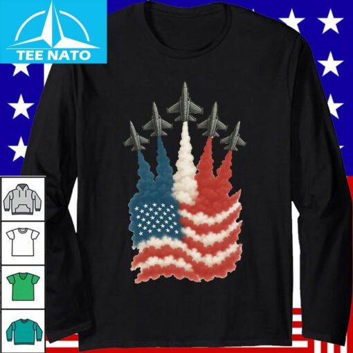 Realistic Jet Fighter Shirt - Image 4